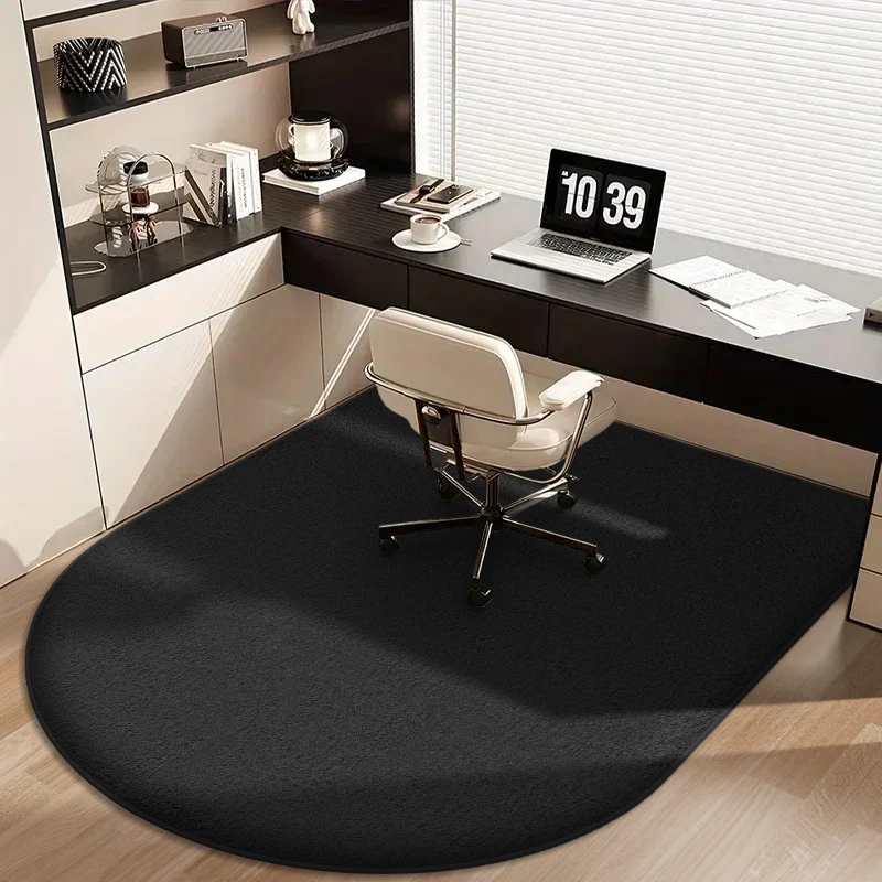 Chair Mat Hard Floor - Solid Color Computer Chair Mat Flannel