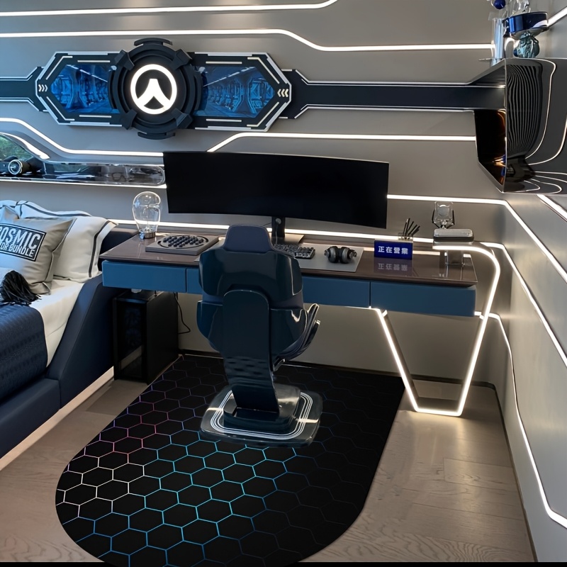 Chair Mat Hard Floor - E-Sports Floor Mat Anti Slip Soundproof