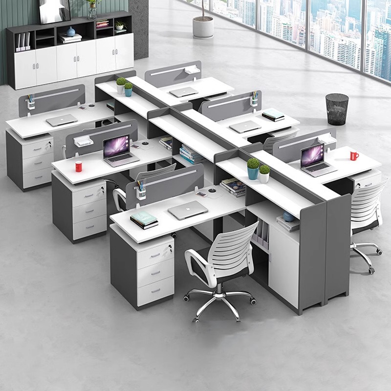 Office Furniture Company - Finance Desk Staff Desk and Chair