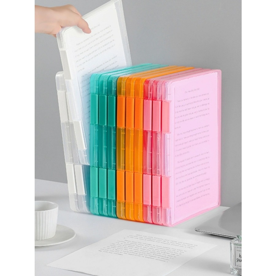 Simplified A4 Desktop Document - đánh giá và giá Binder Storage Box