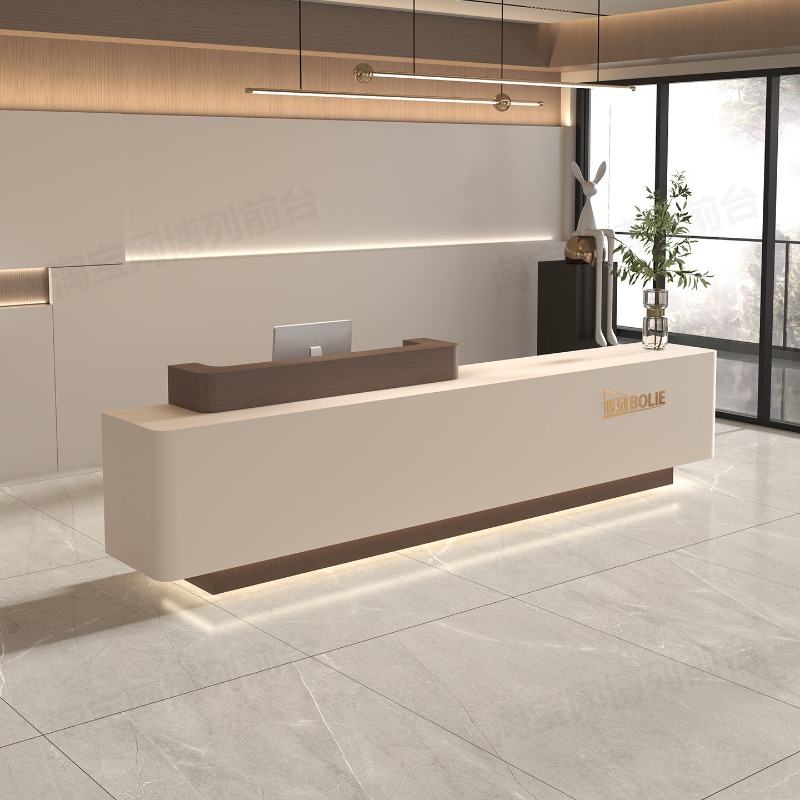 Long Display Reception Desks I - đánh giá và giá Office Furniture Company