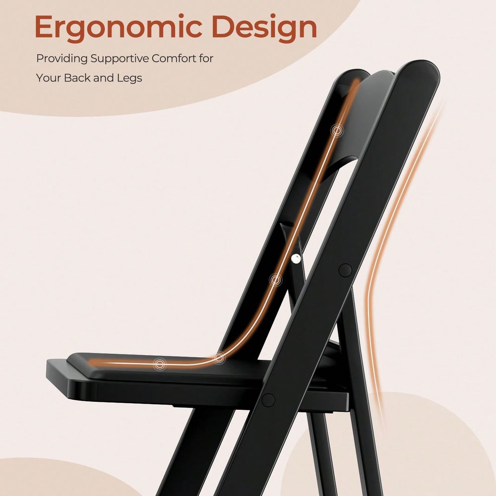 4pcs Resin Folding Chairs With - đánh giá và giá Visitor Chair Padded