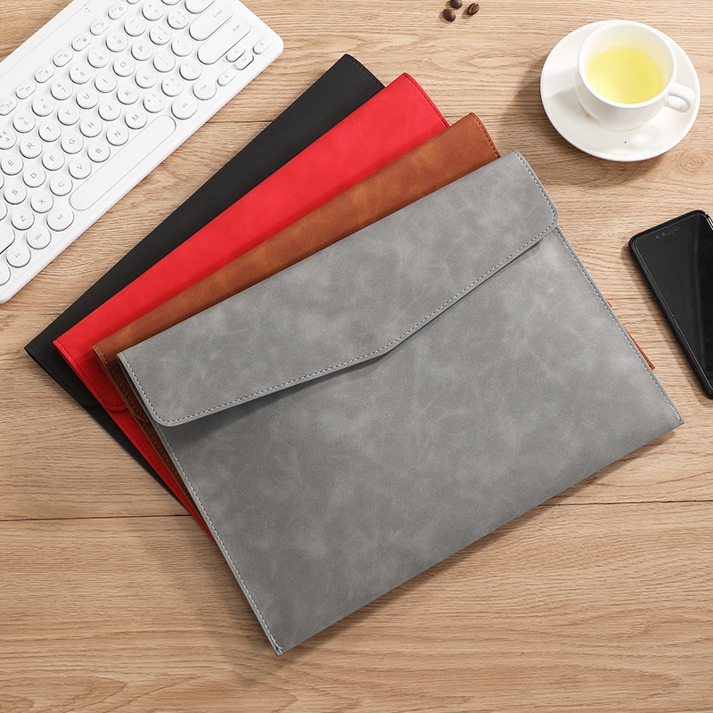 A4 PU Leather Document Bag wit - đánh giá và giá Binder Storage Box