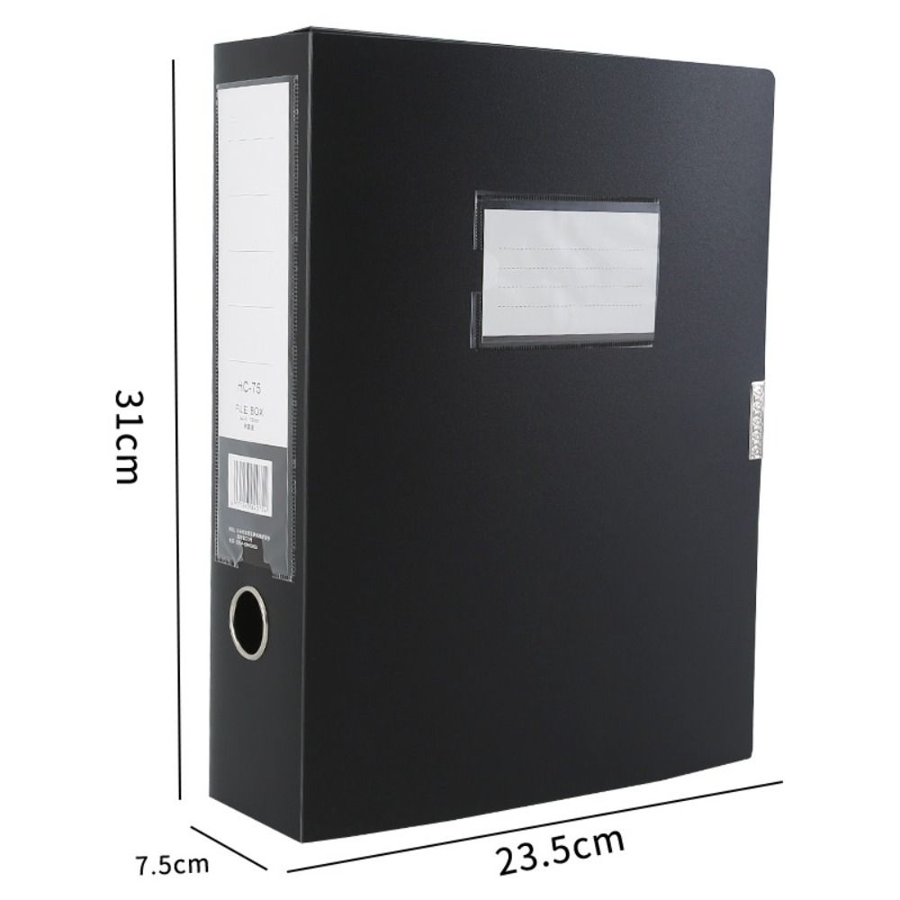 Desktop Black Blue A4 File Fol - đánh giá và giá Binder Storage Box