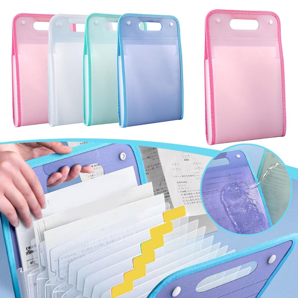 13 Pocket File Folders Portabl - đánh giá và giá Binder Storage Box
